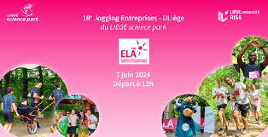 new illustration All Behind Our SPACEBEL Teams at the Upcoming ELA Jogging in the LIEGE science park