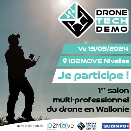 new illustration Drone Tech Demo