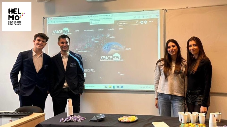 new illustration SPACEBEL Partners with HELMo Students in an International Academic Project