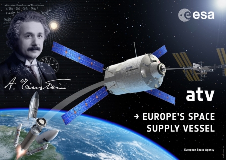 new illustration VTS : the Link between SPACEBEL and ESA’s ATV-4 Albert Einstein