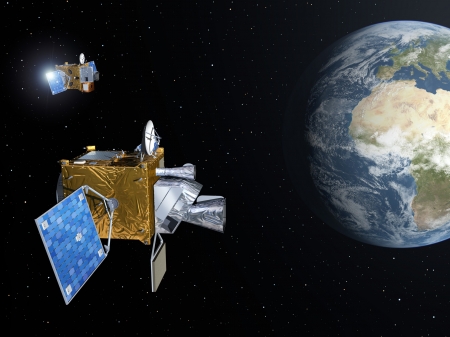new illustration SPACEBEL Signing Important Meteosat Third Generation Deal